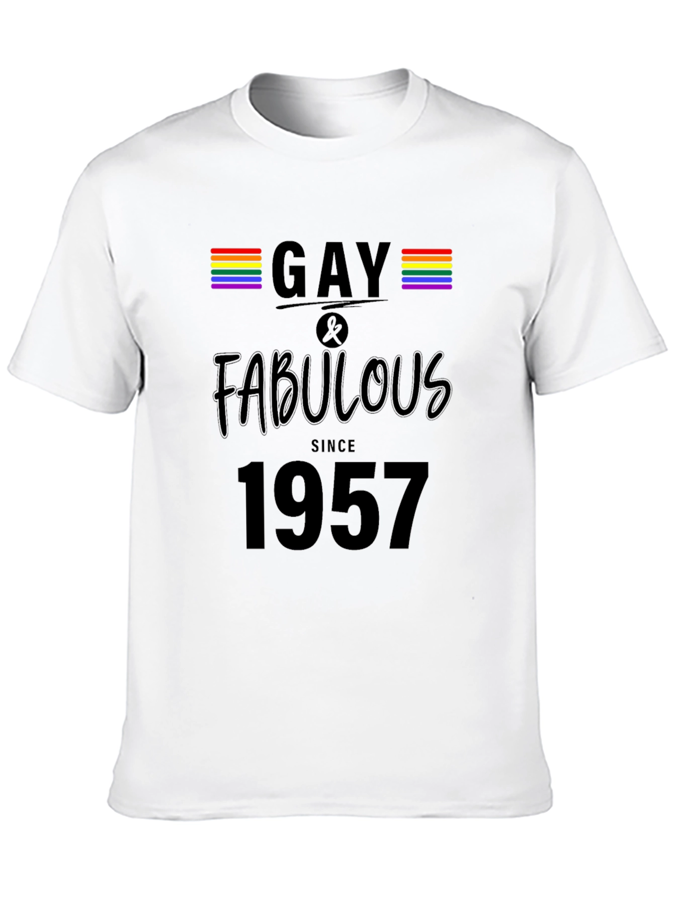 Gay & Fabulous Since 1957 Pride T-Shirt