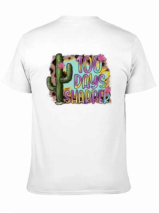 100 Days Sharper Cactus Tee