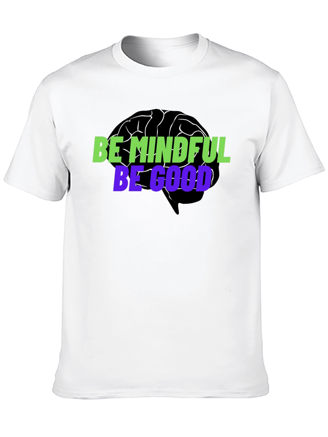 Mindful & Good Black Graphic Tee
