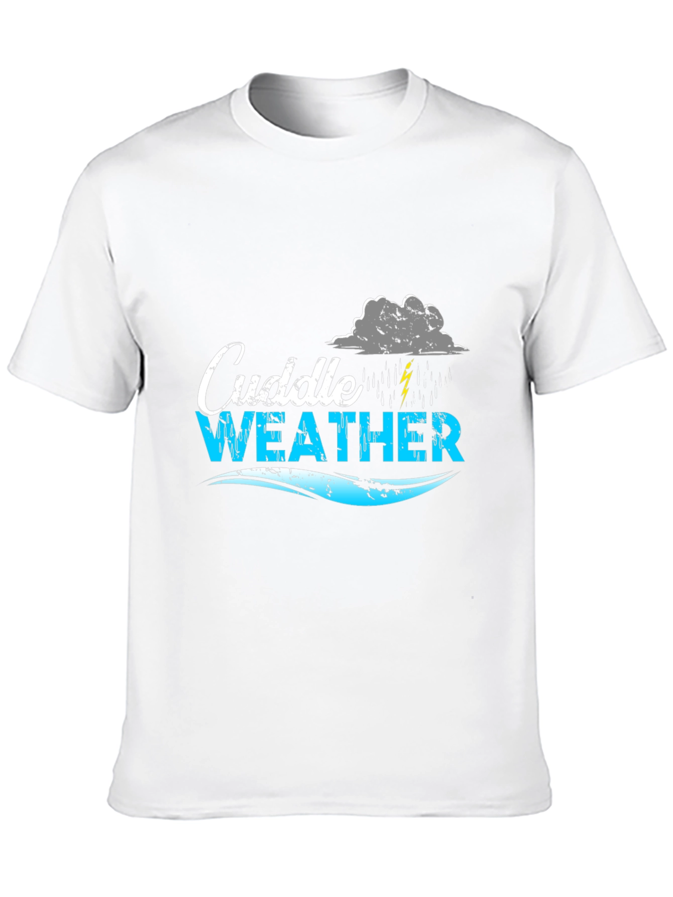 Cuddle Weather Graphic Tee - Black