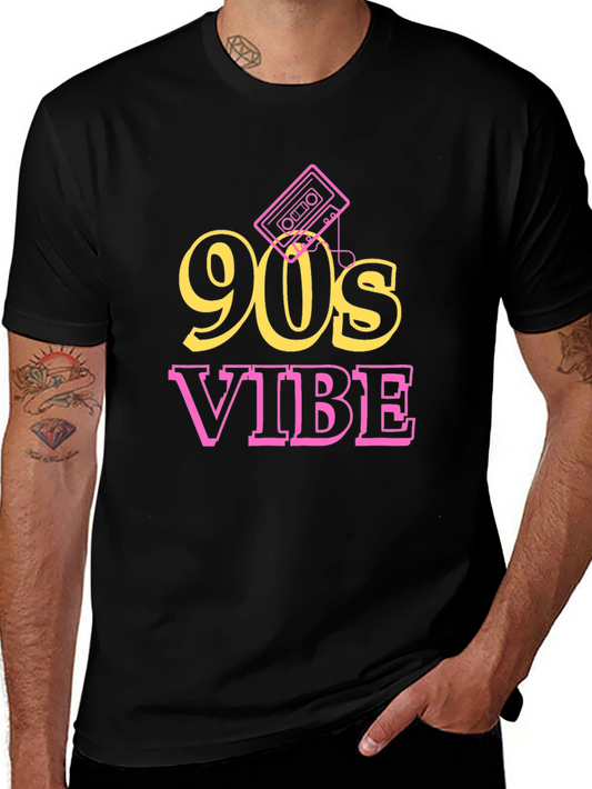 90s Vibe Graphic Tee - Retro Style