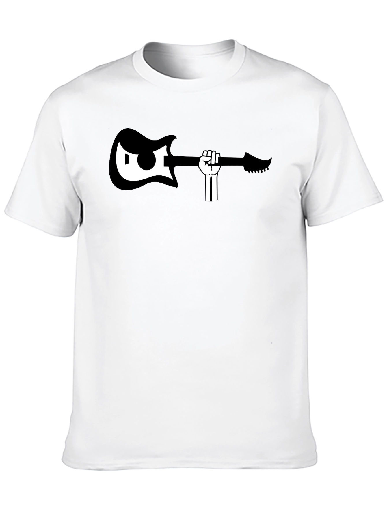 Guitar Power Fist Graphic T-Shirt