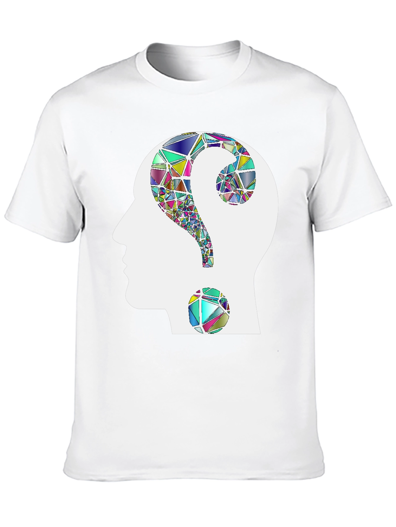 Thinking Question Mark Head T-Shirt