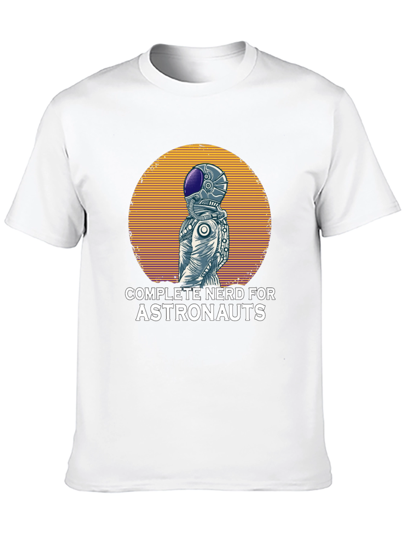 Astronaut Nerd Graphic T-Shirt
