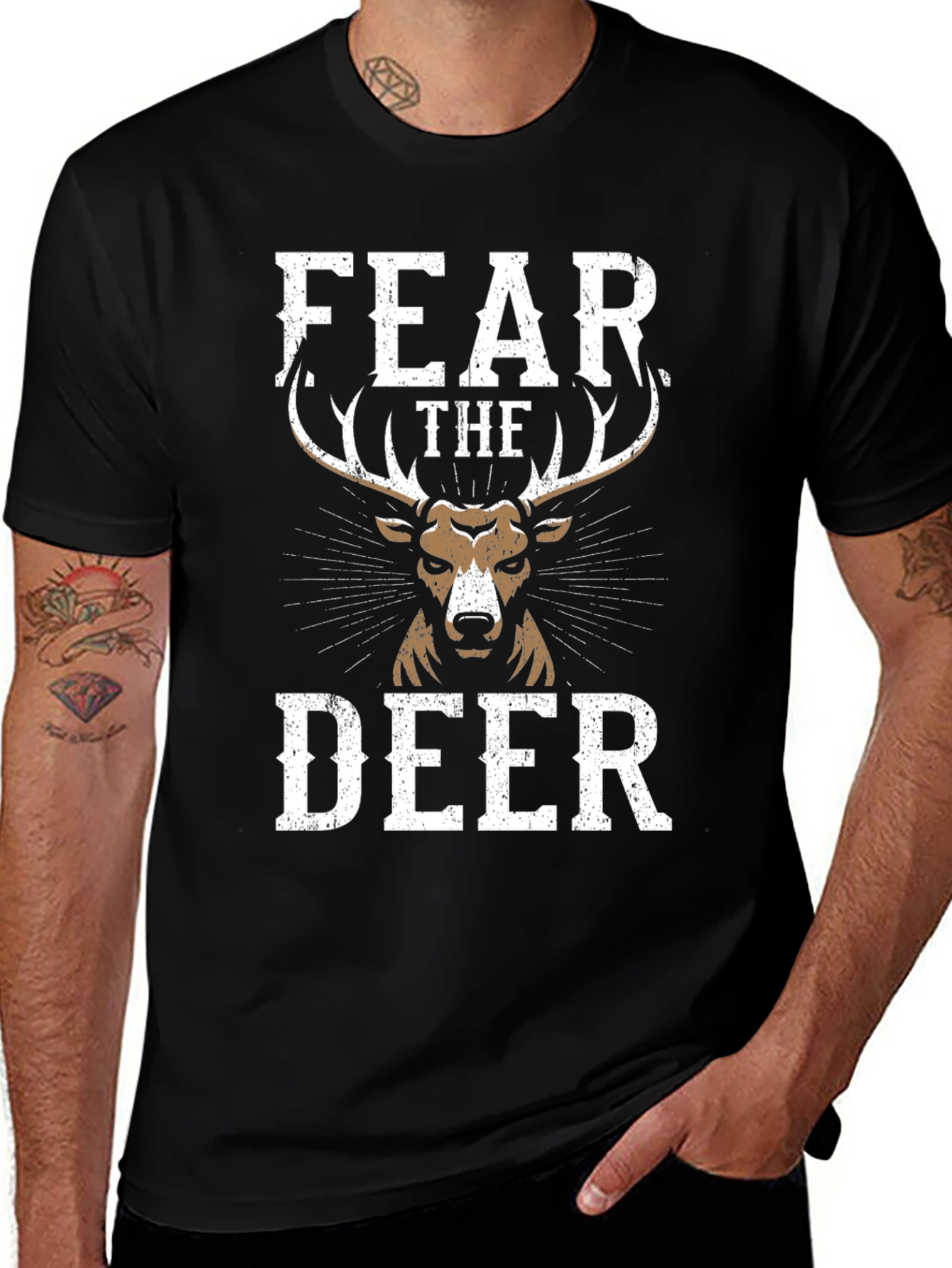 Fear The Deer Graphic Tee - Unisex