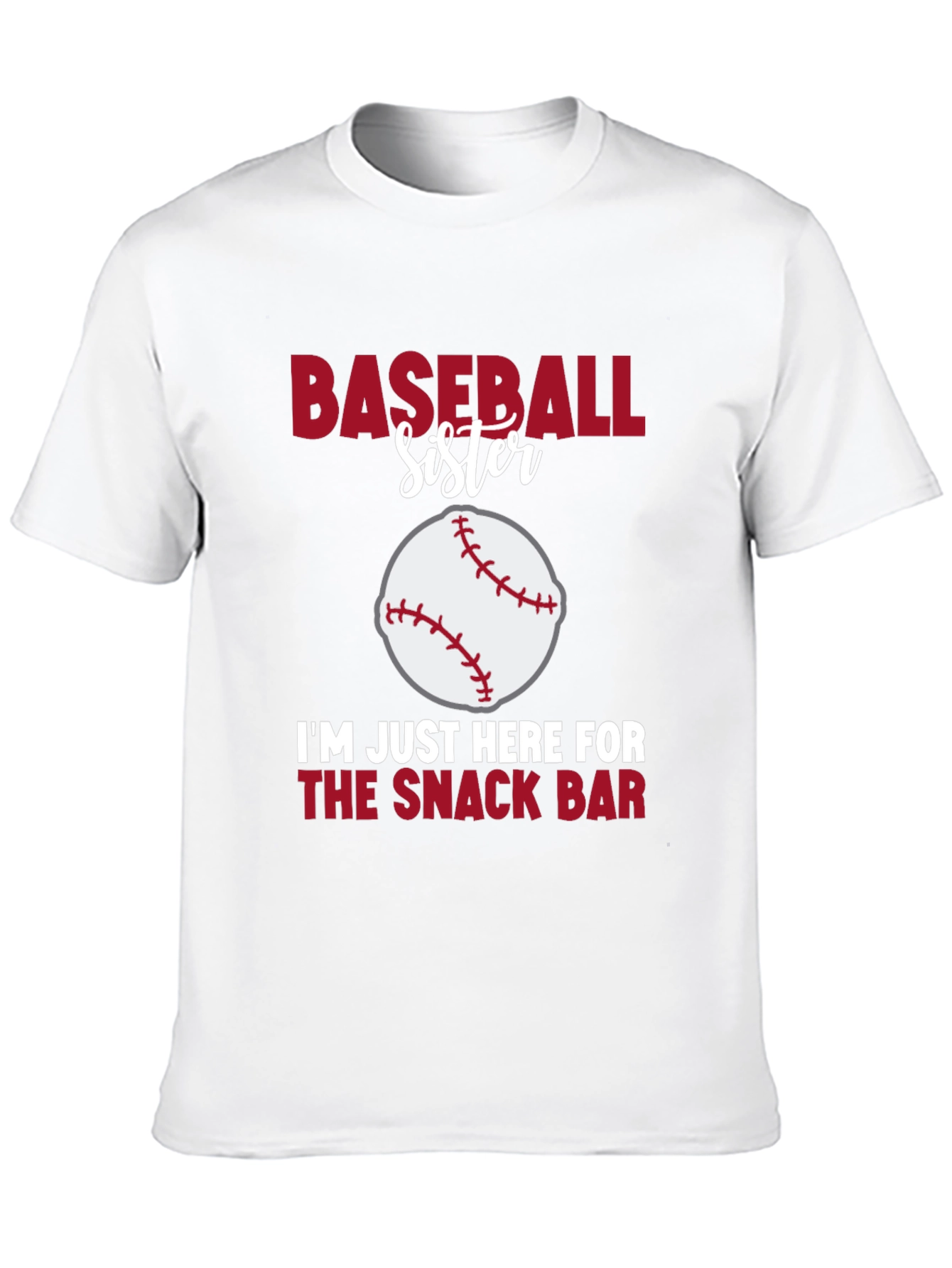 Baseball Sister Snack Bar T-Shirt