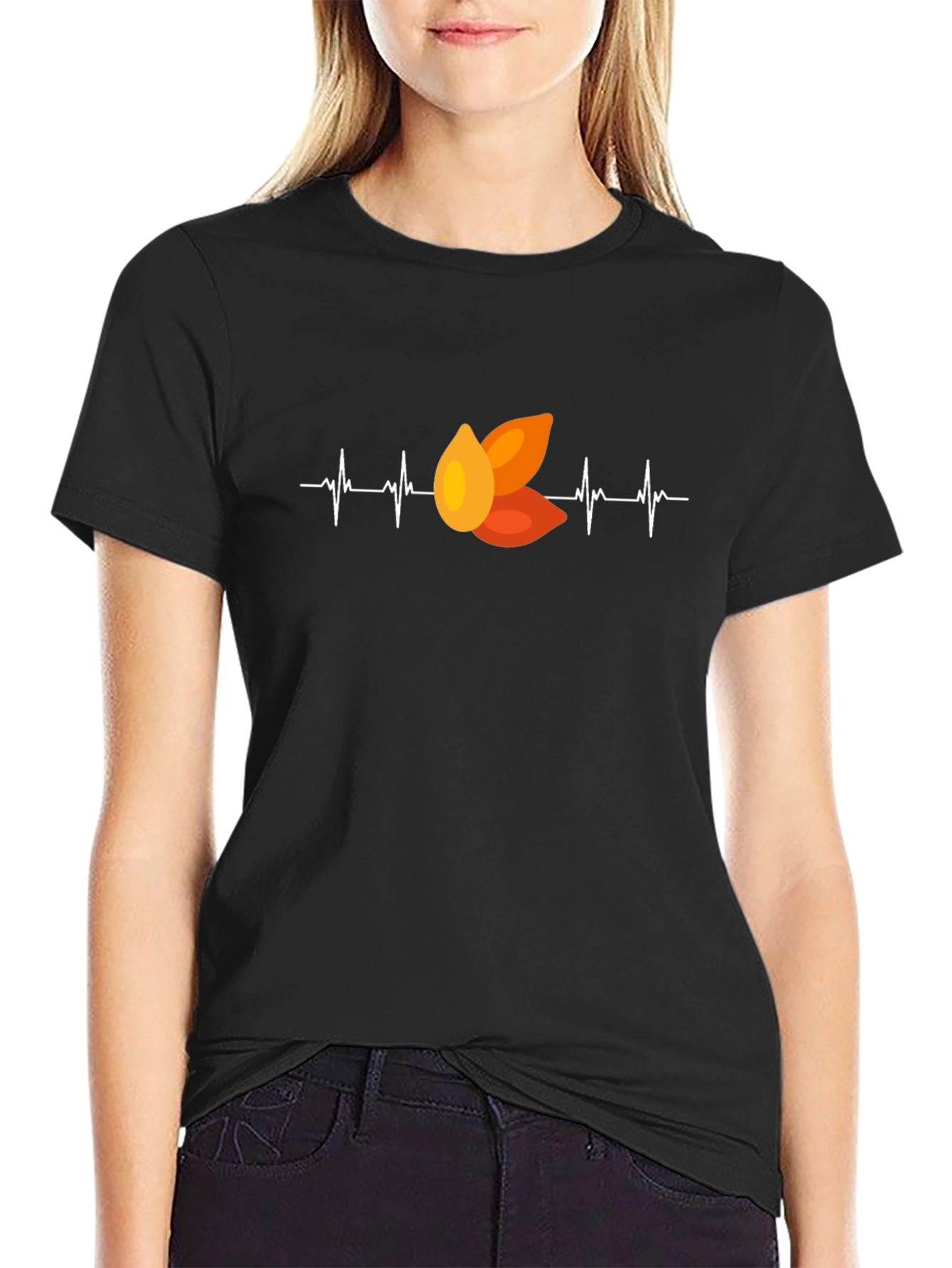 Almond Heartbeat T-Shirt - Unique Foodie Tee