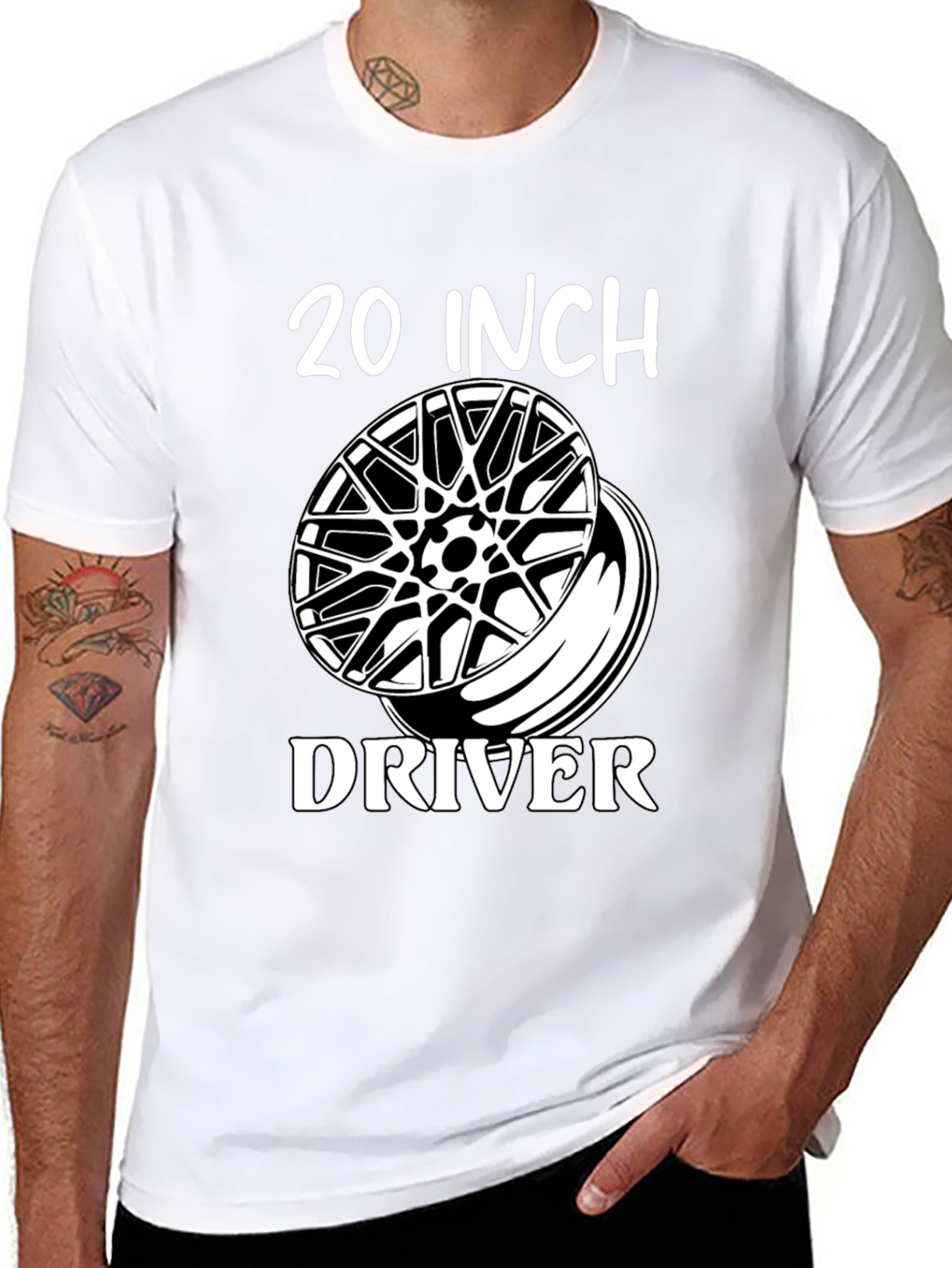 20 Inch Driver Graphic T-Shirt