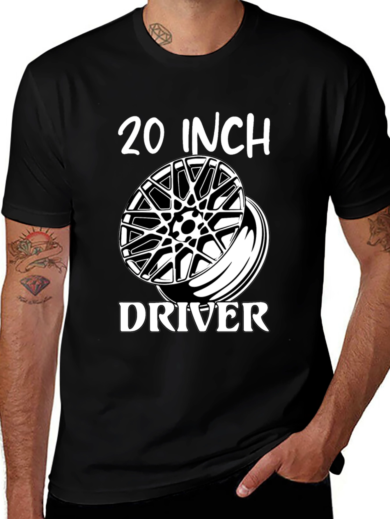 20 Inch Driver Graphic T-Shirt