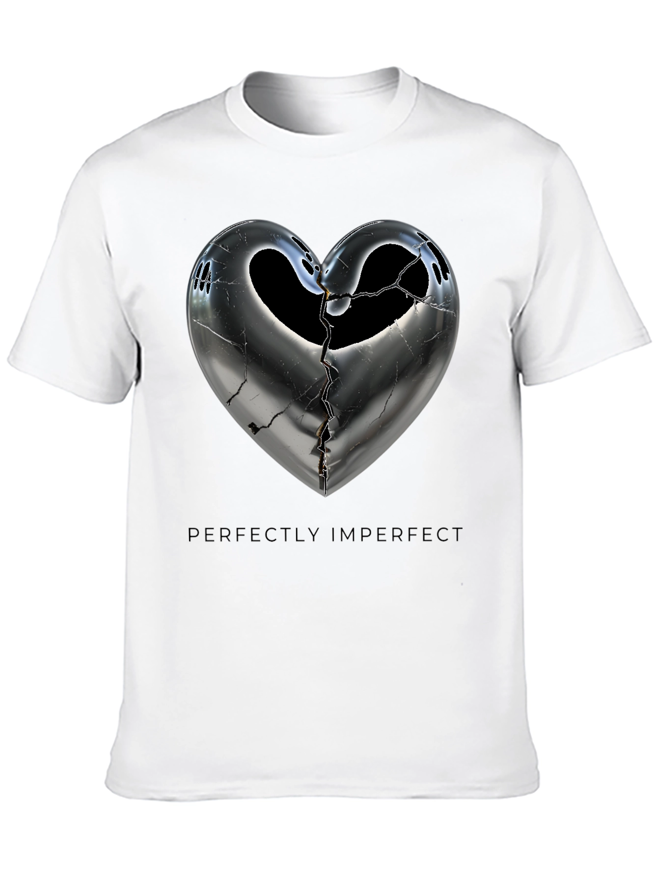 Perfectly Imperfect Heart Graphic Tee