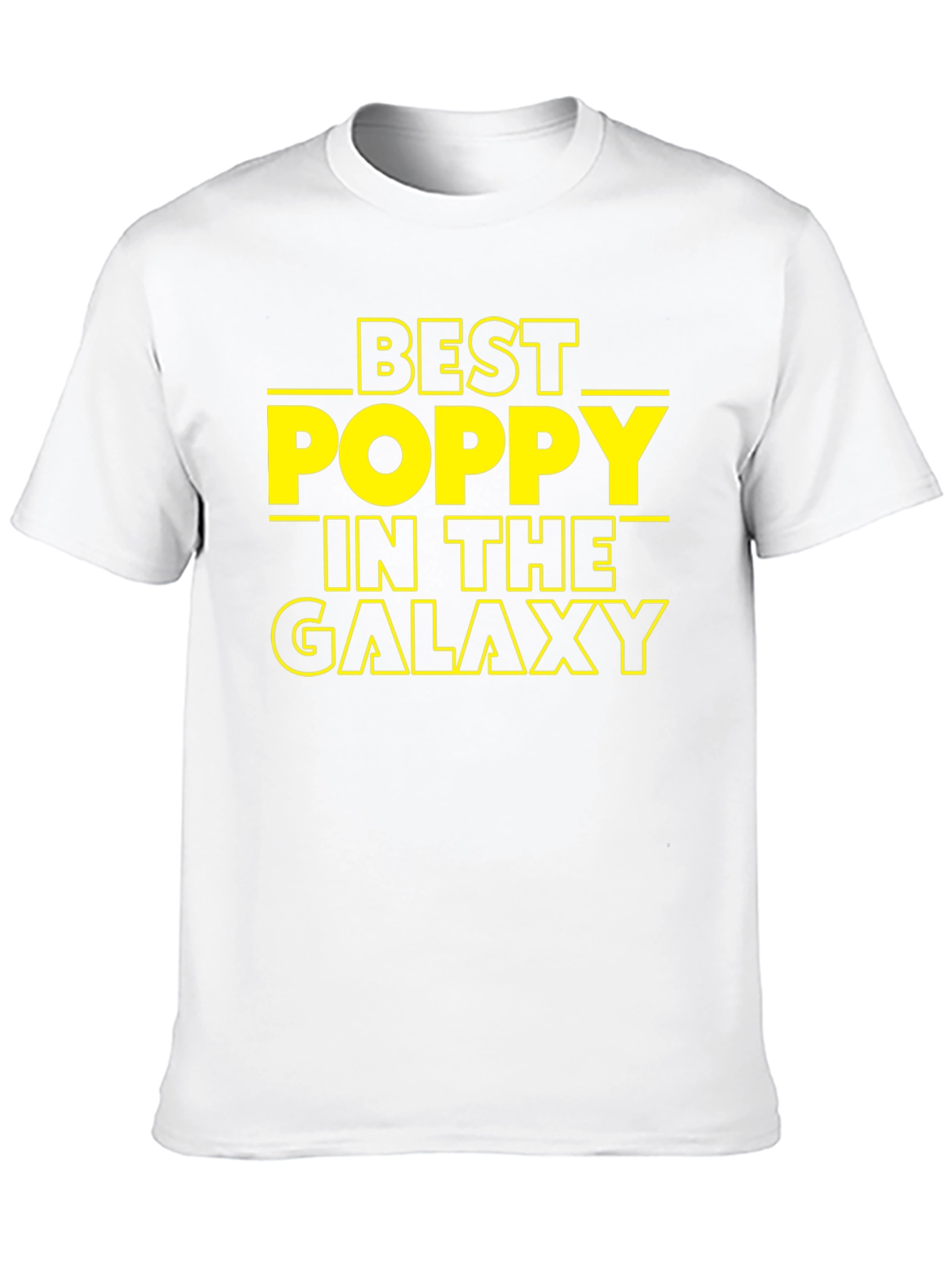 Best Poppy in The Galaxy T-Shirt Black