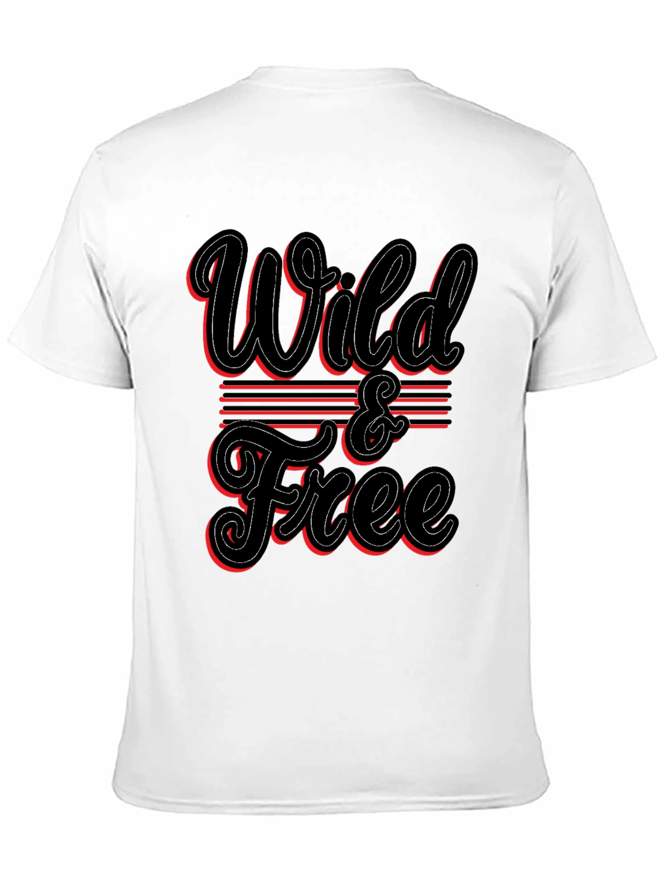 Wild & Free Graphic T-Shirt - Stylish Casual Wear