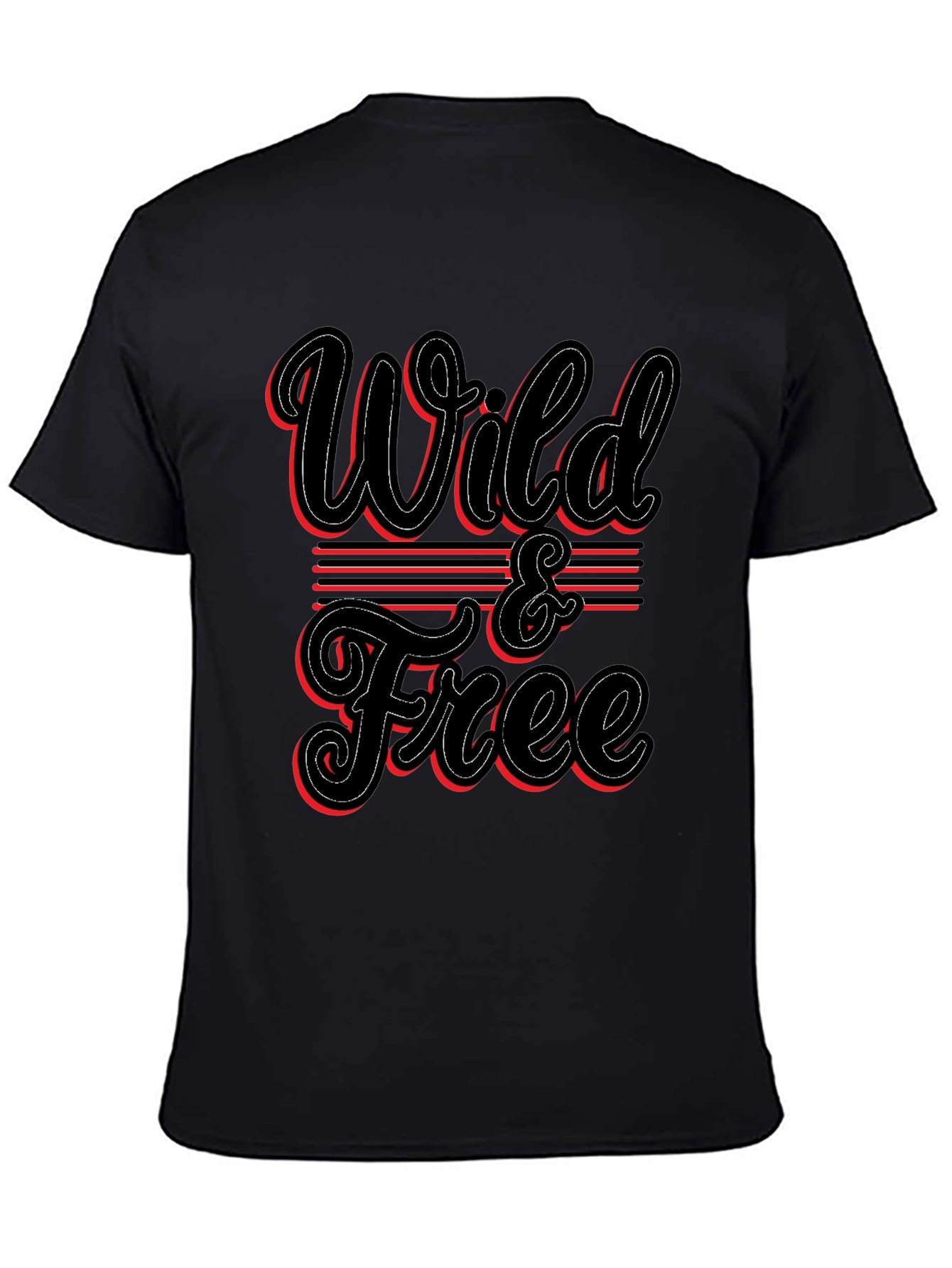 Wild & Free Graphic T-Shirt - Stylish Casual Wear