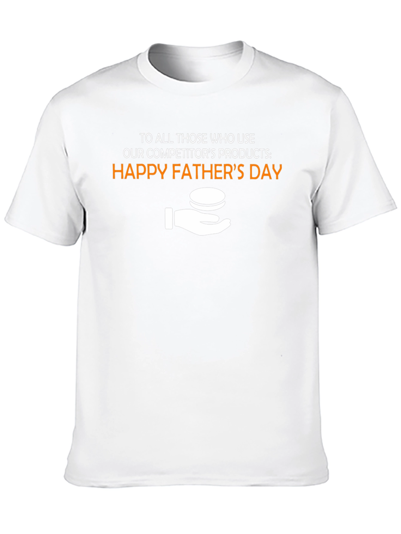 Happy Fathers Day T-Shirt - Black