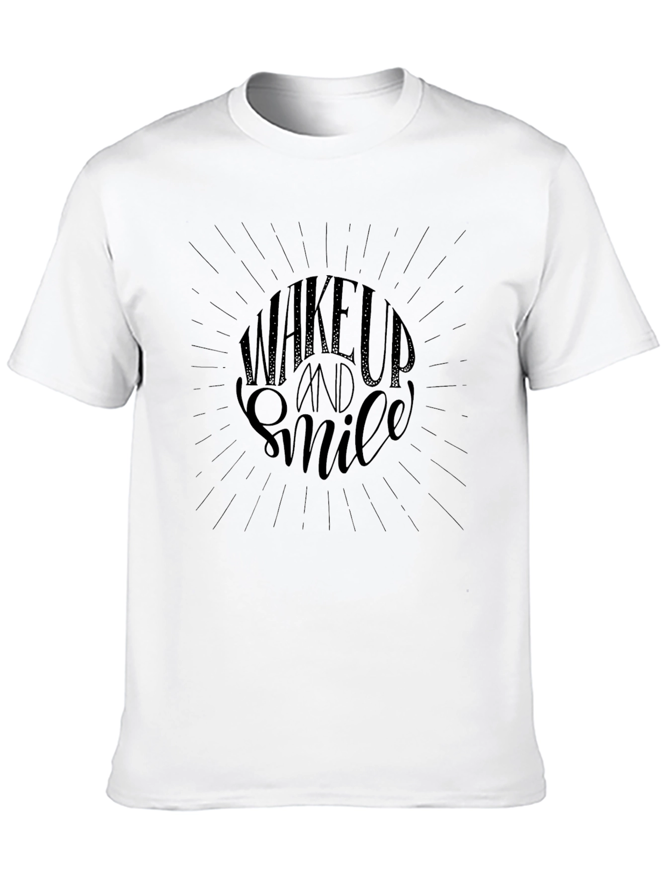 Wake Up and Smile Graphic Tee
