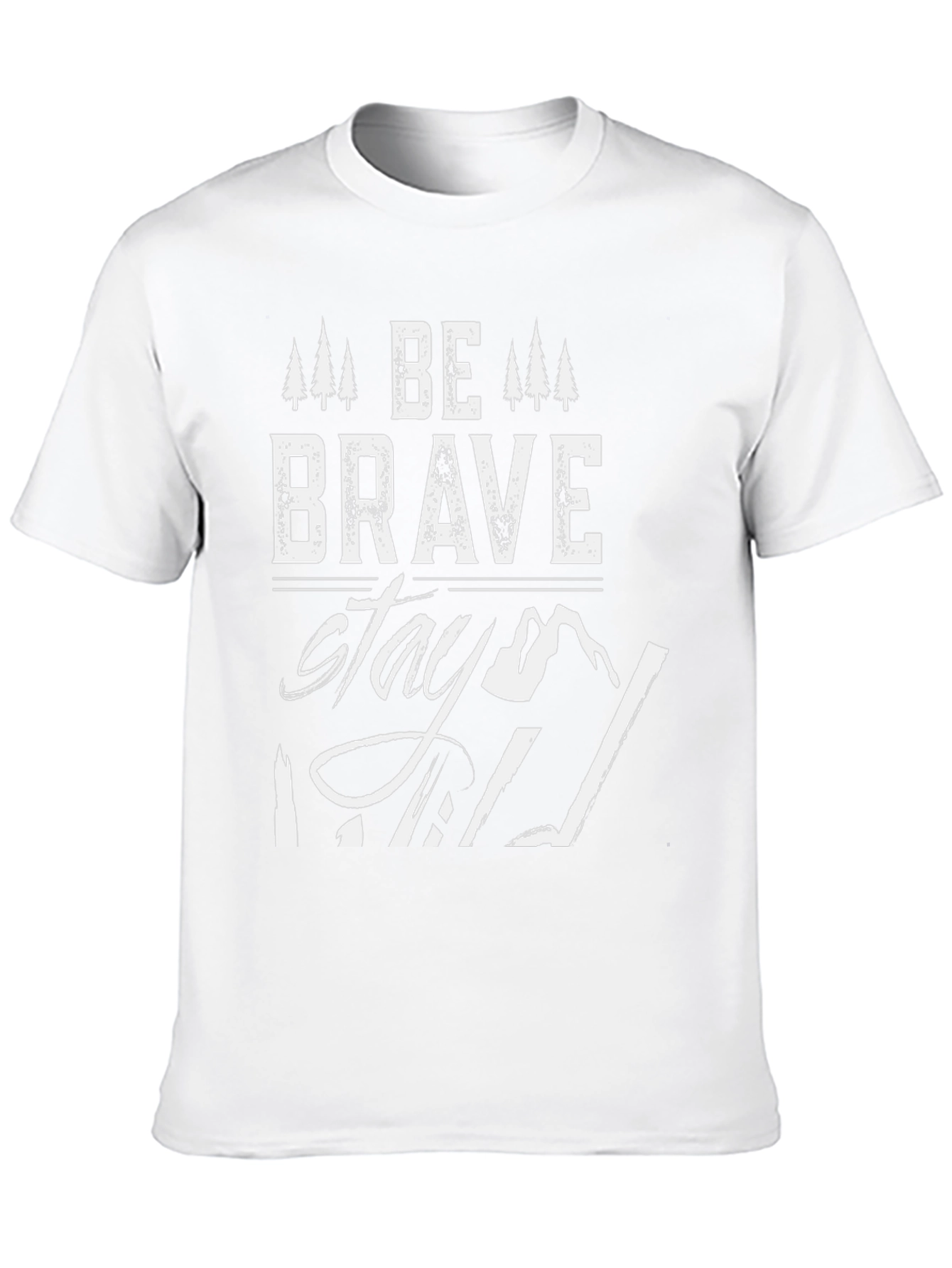 Be Brave Stay Wild Graphic T-Shirt