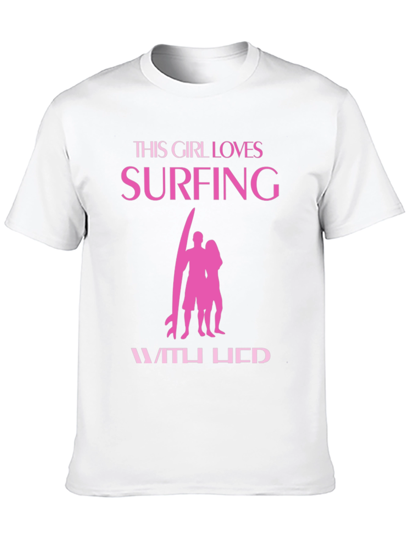 This Girl Loves Surfing Graphic Tee