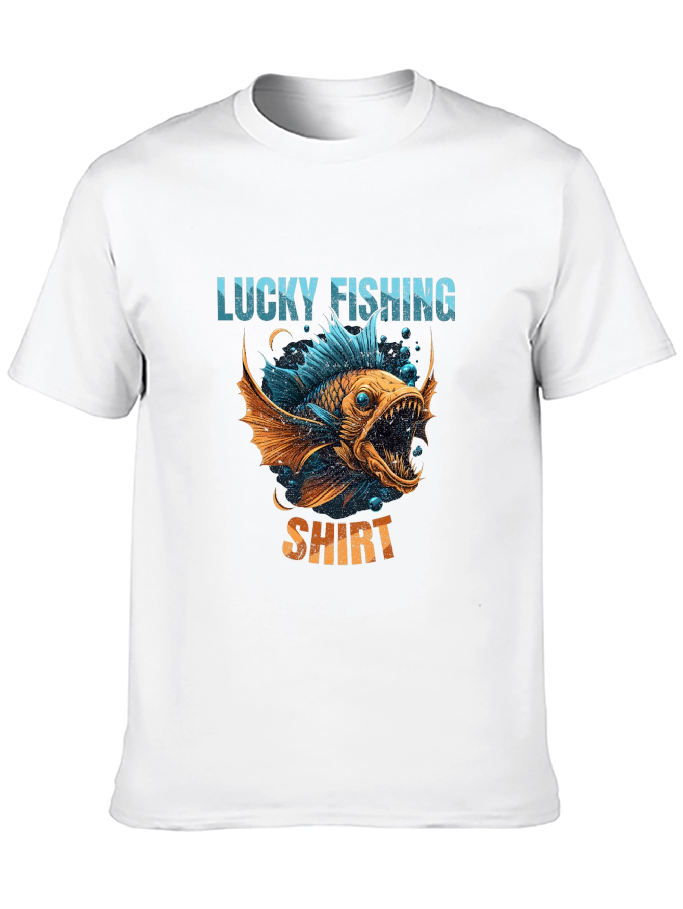 Lucky Fishing Shirt - Graphic Tee