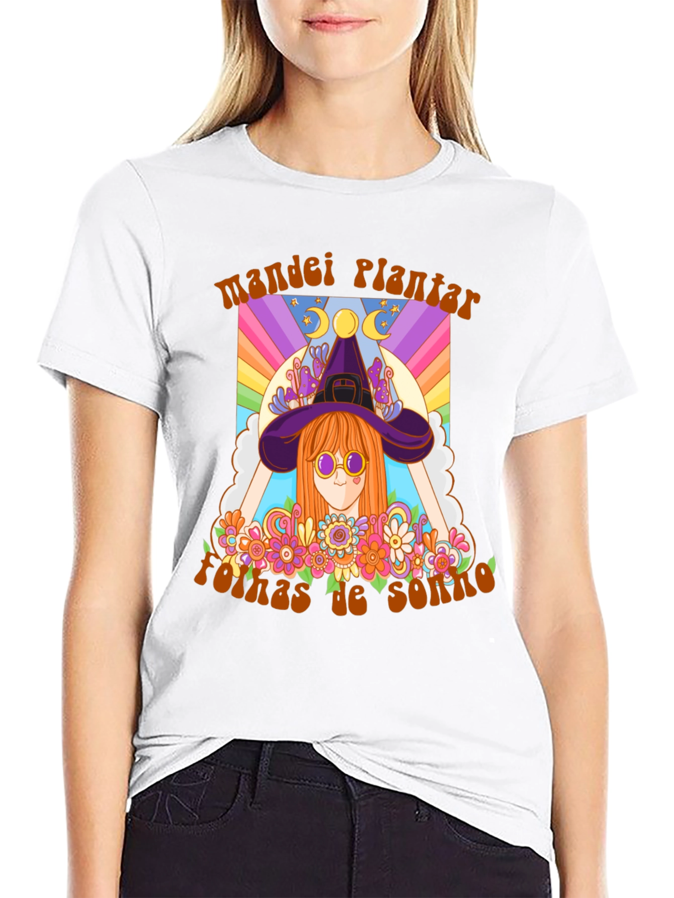 Psychedelic Witch Graphic Tee