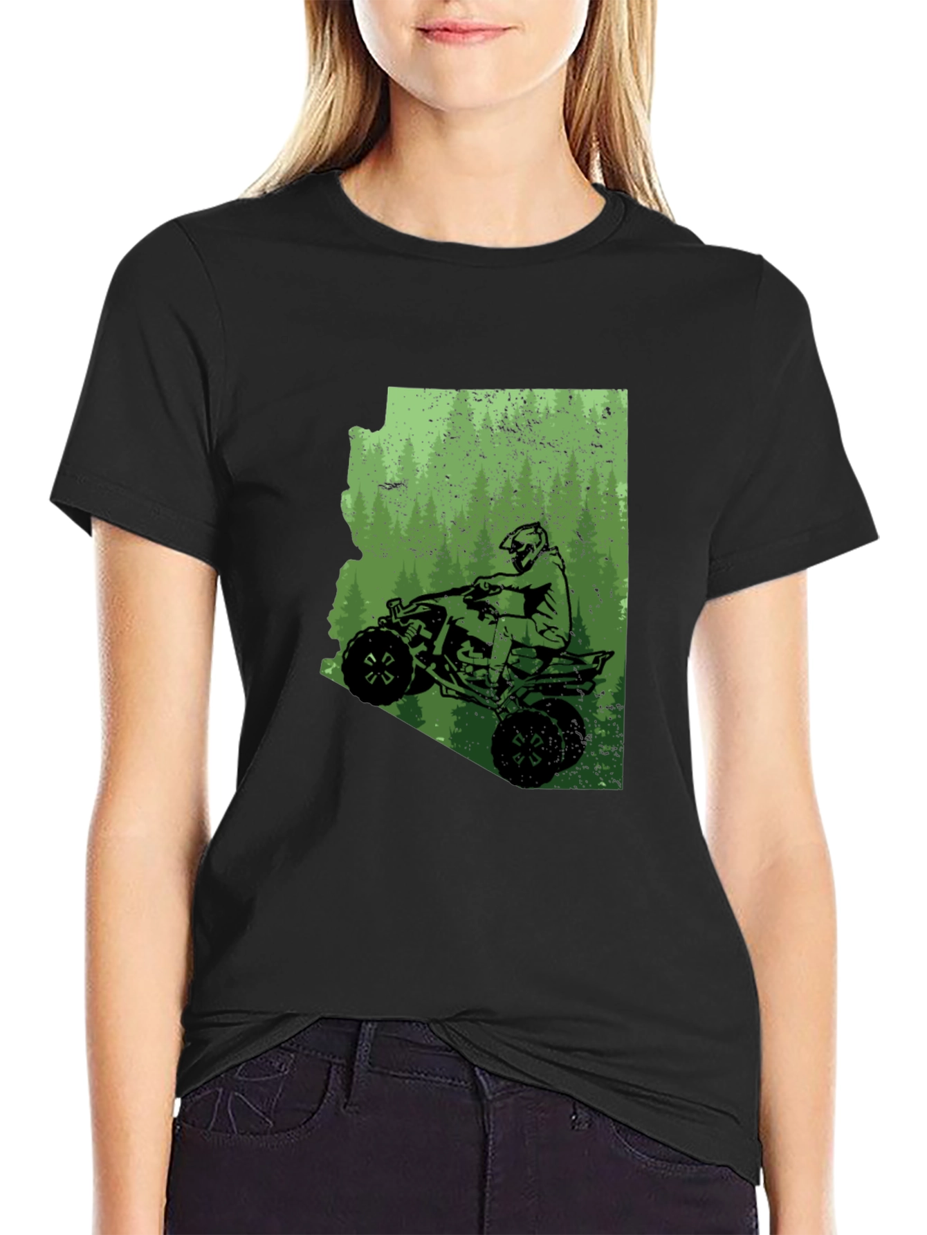 Arizona ATV Ride T-Shirt - Black Graphic Tee