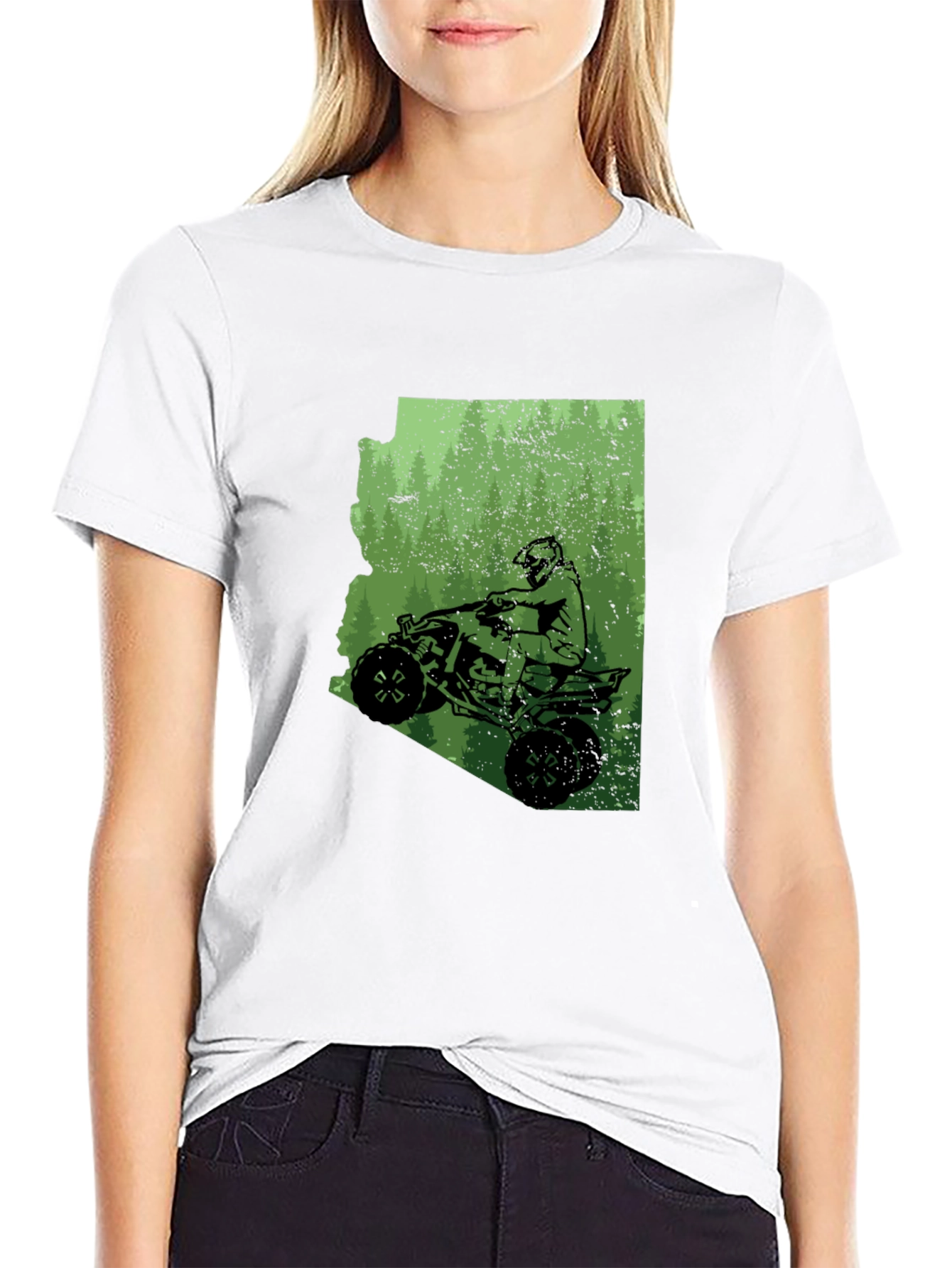 Arizona ATV Ride T-Shirt - Black Graphic Tee