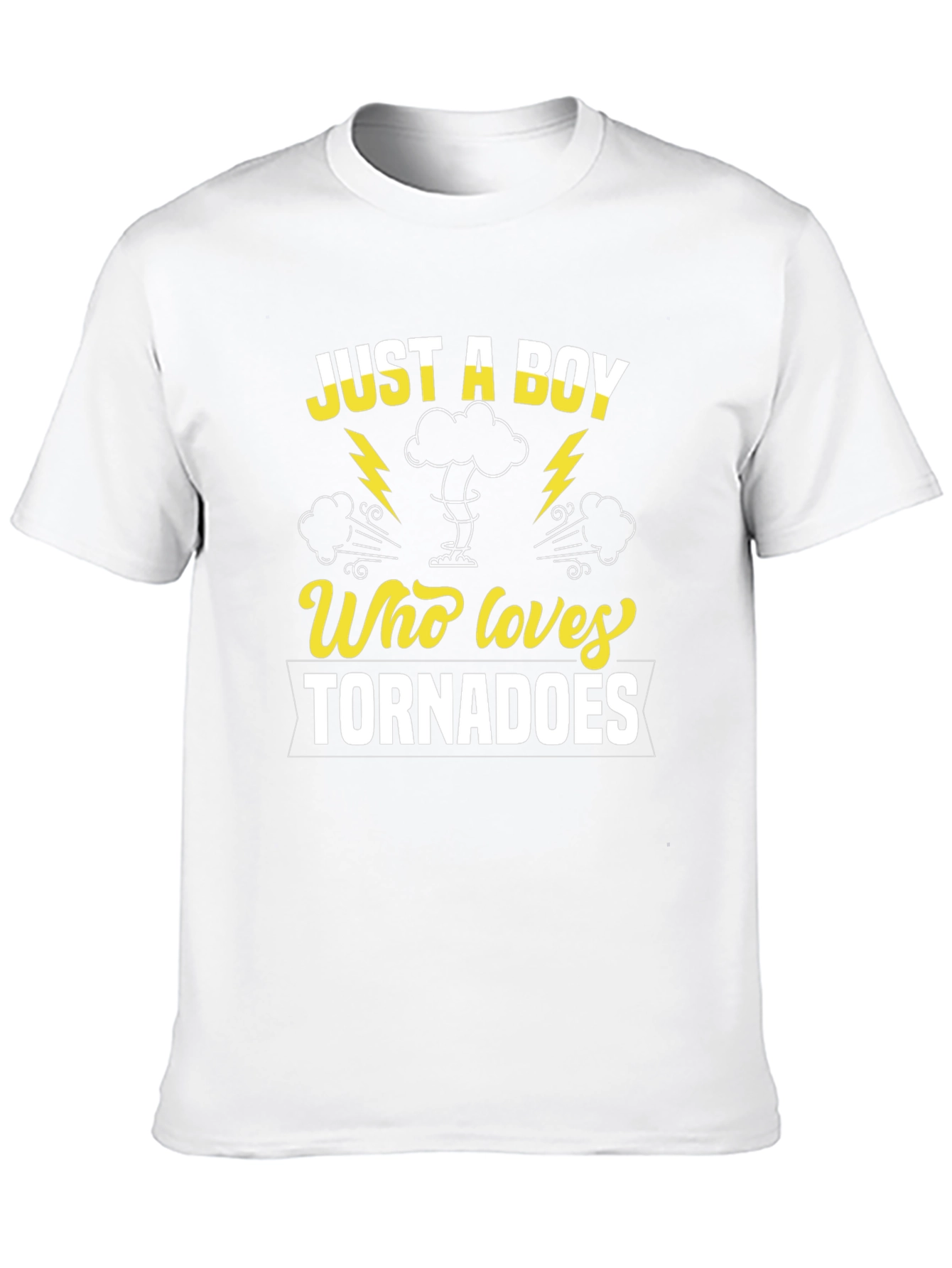 Just a Boy Who Loves Tornadoes T-Shirt