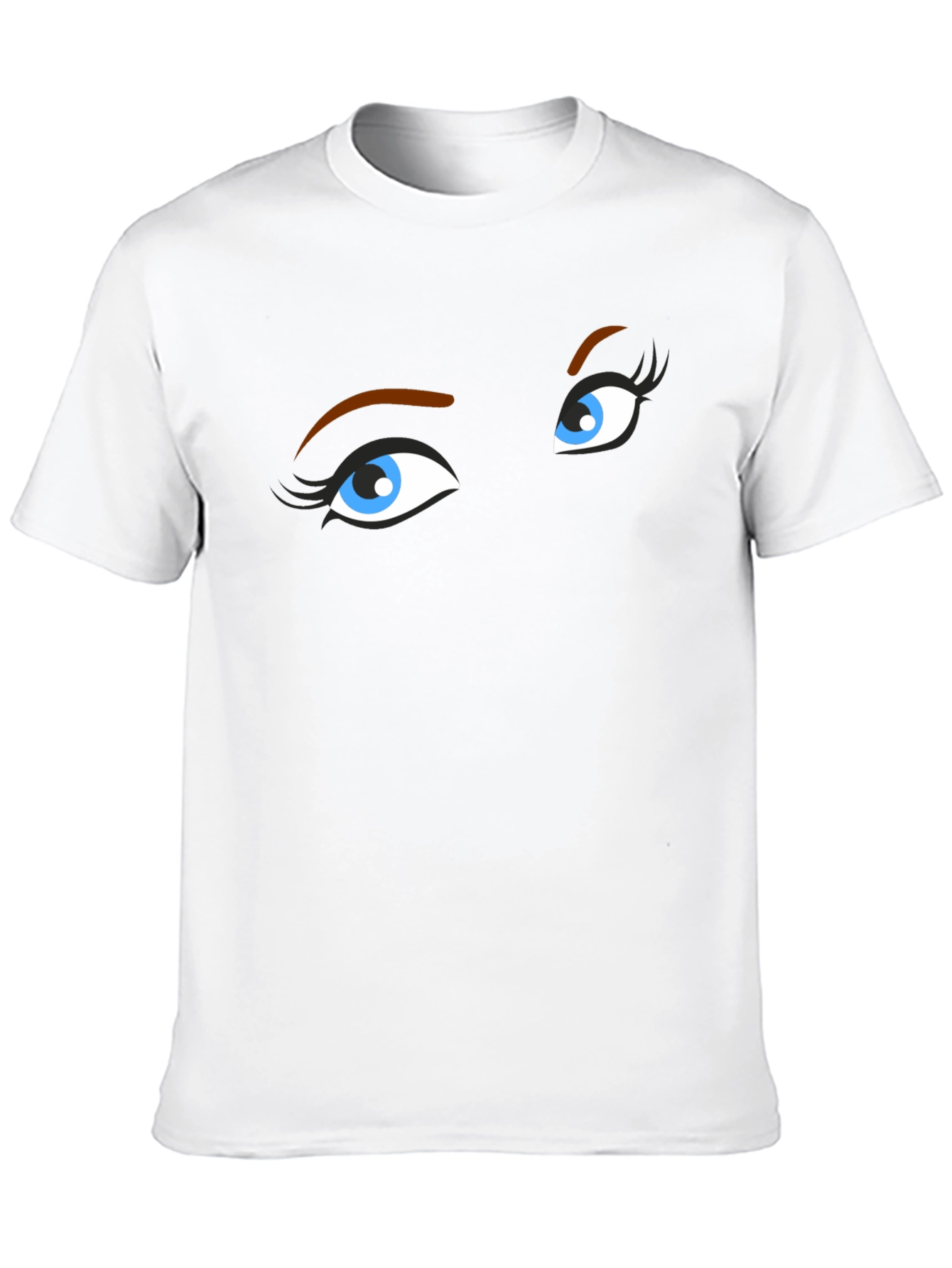 Mysterious Eyes Black T-Shirt