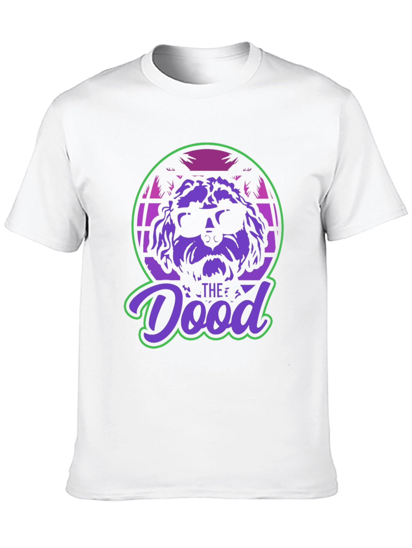 The Dood T-Shirt - Retro Style Dog Design