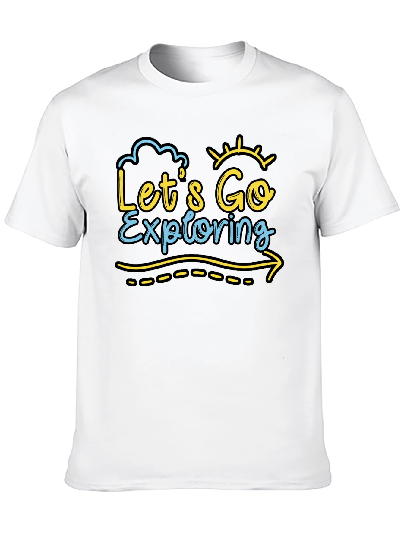Lets Go Exploring Graphic T-Shirt