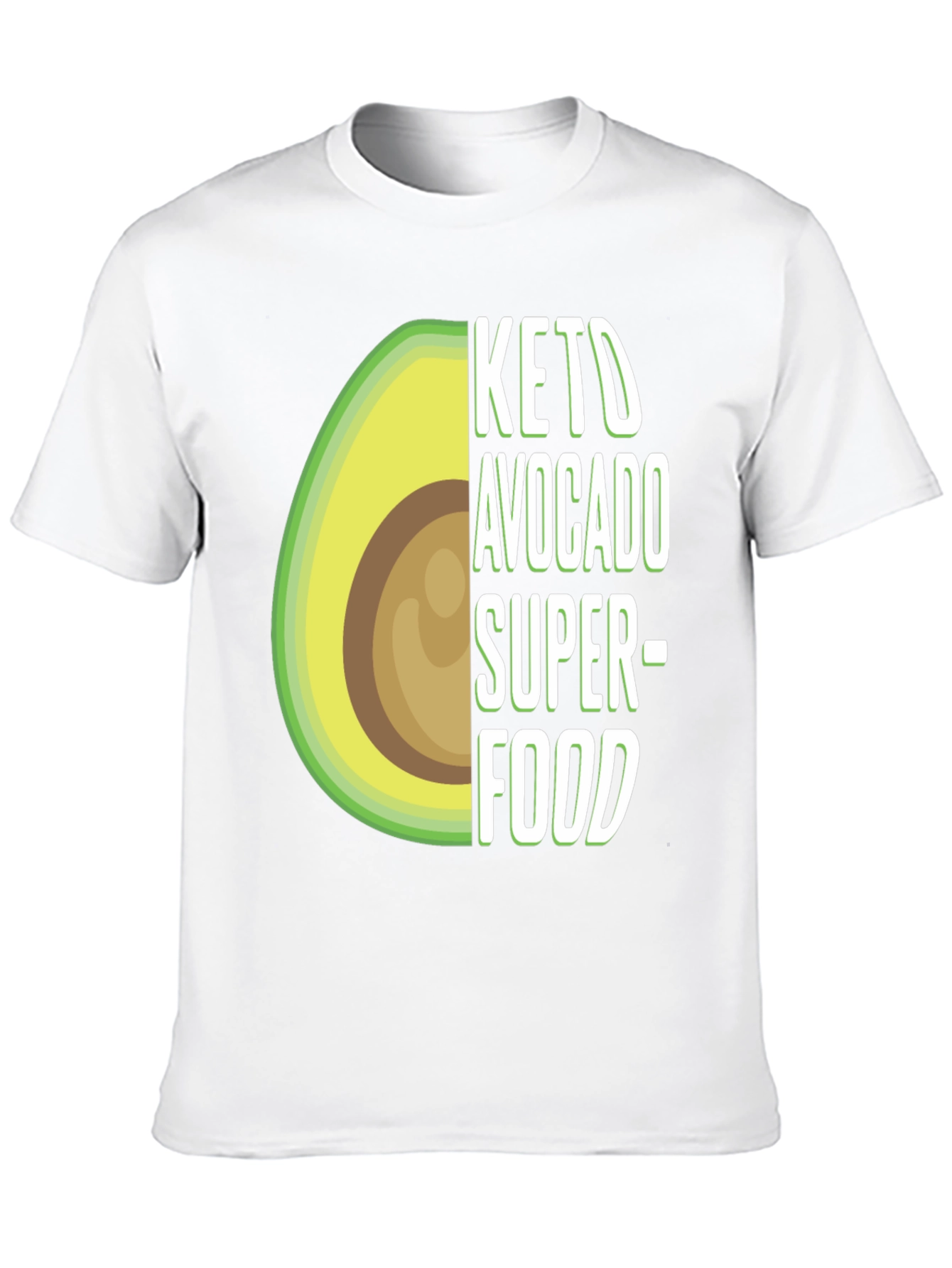 Keto Avocado Superfood T-Shirt - Unisex Black Tee