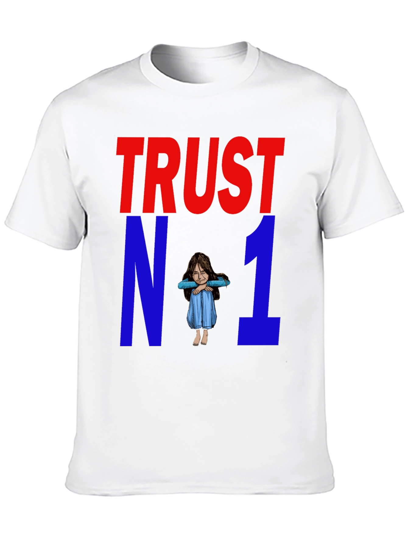 Trust No One Graphic T-Shirt - Unisex Cotton Tee
