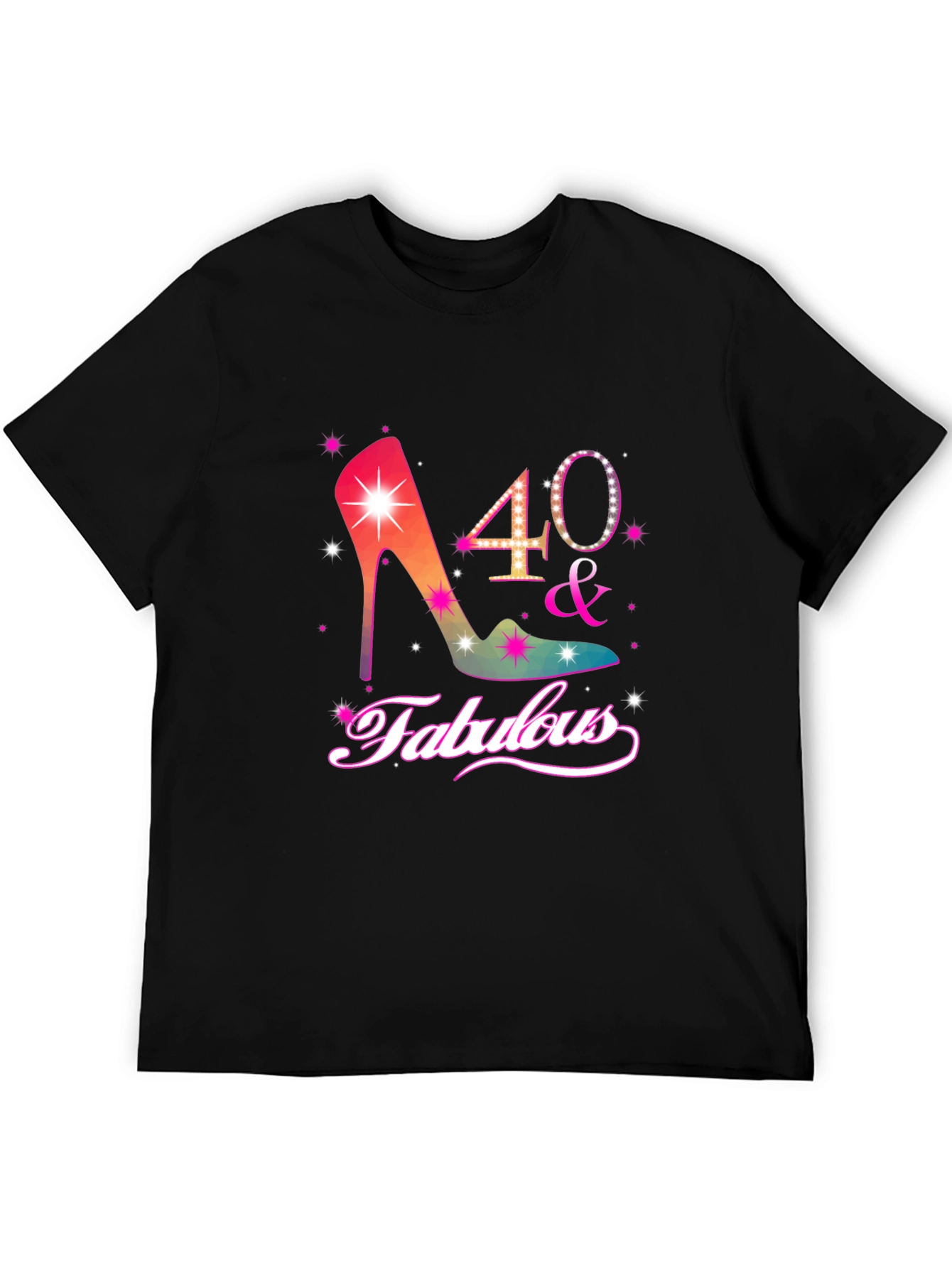 40 & Fabulous Womens Birthday T-Shirt