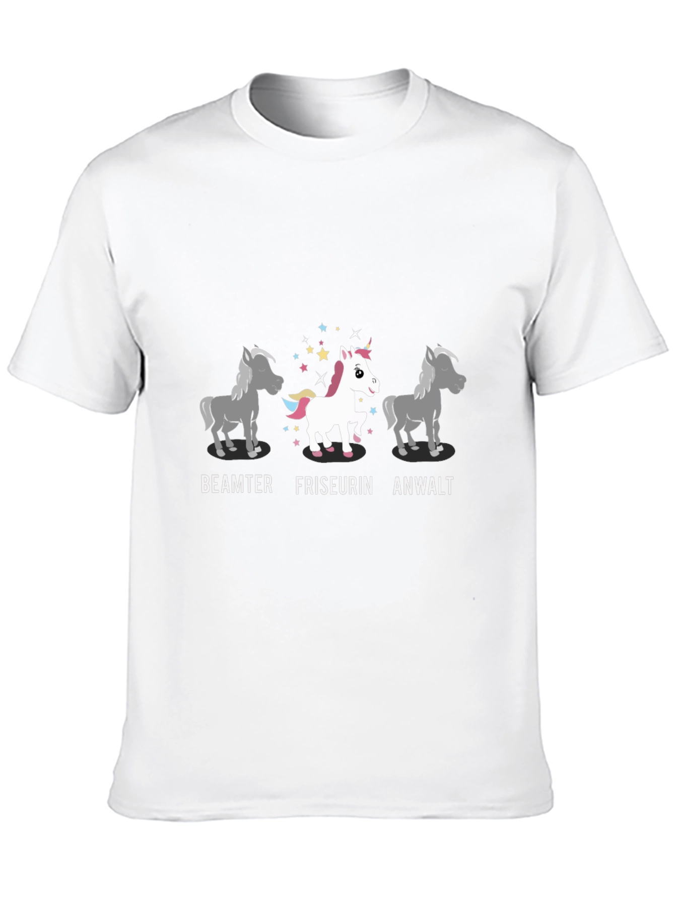 Unicorn Professions Graphic T-Shirt