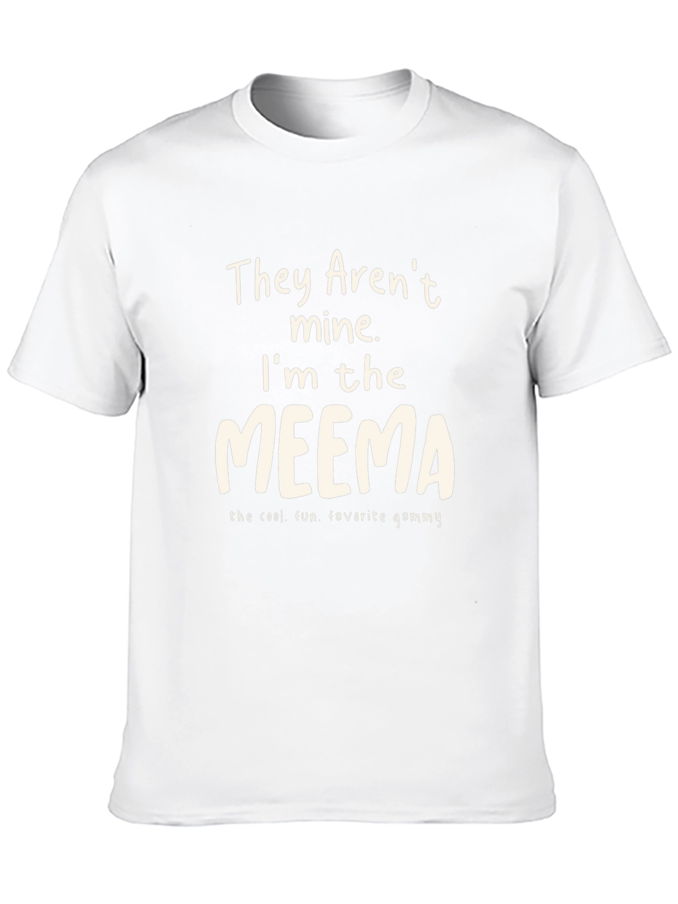 Funny Meema T-Shirt - Cool Favorite Gammy