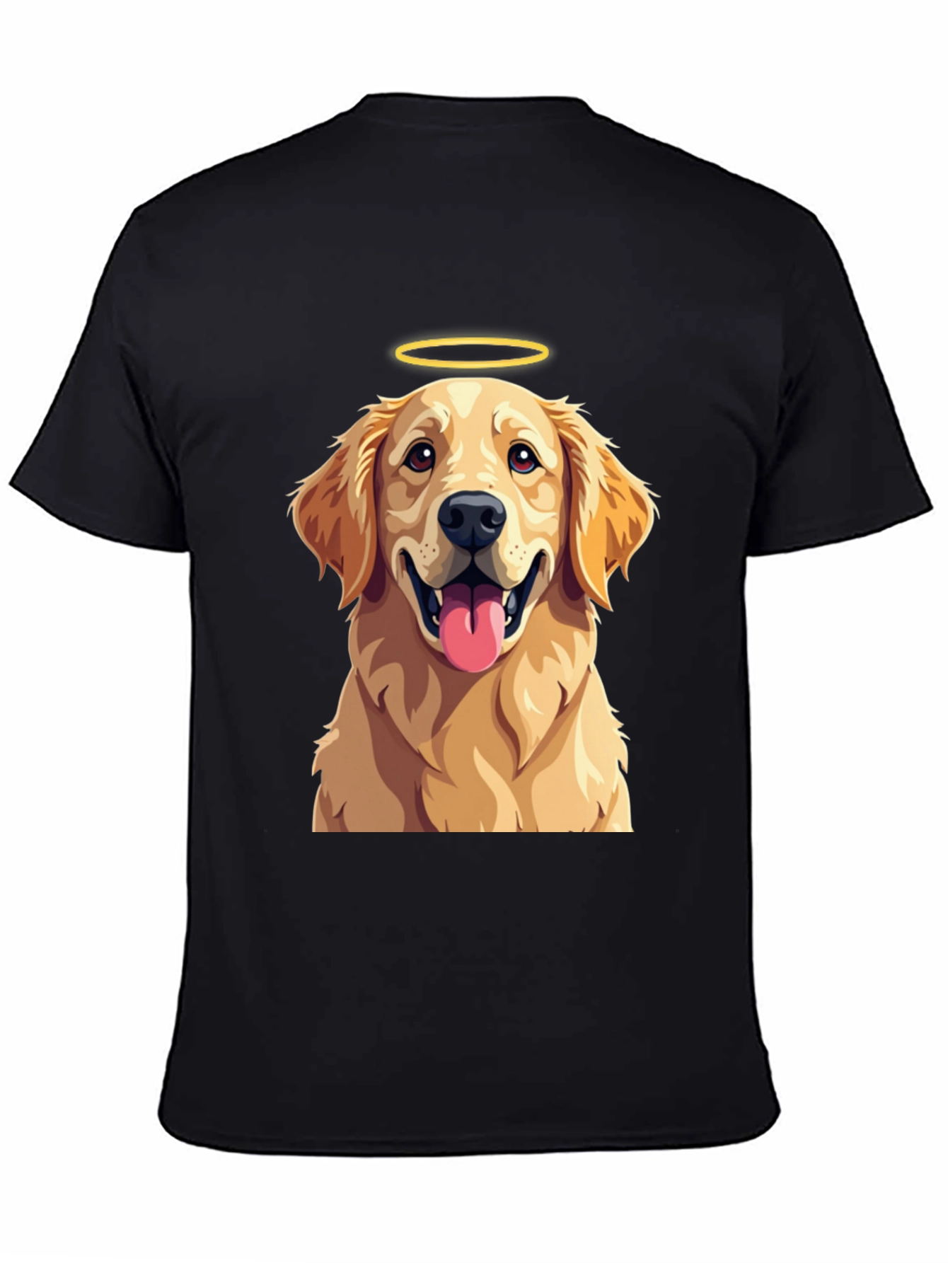 Angel Golden Retriever T-Shirt - Cute Dog Tee