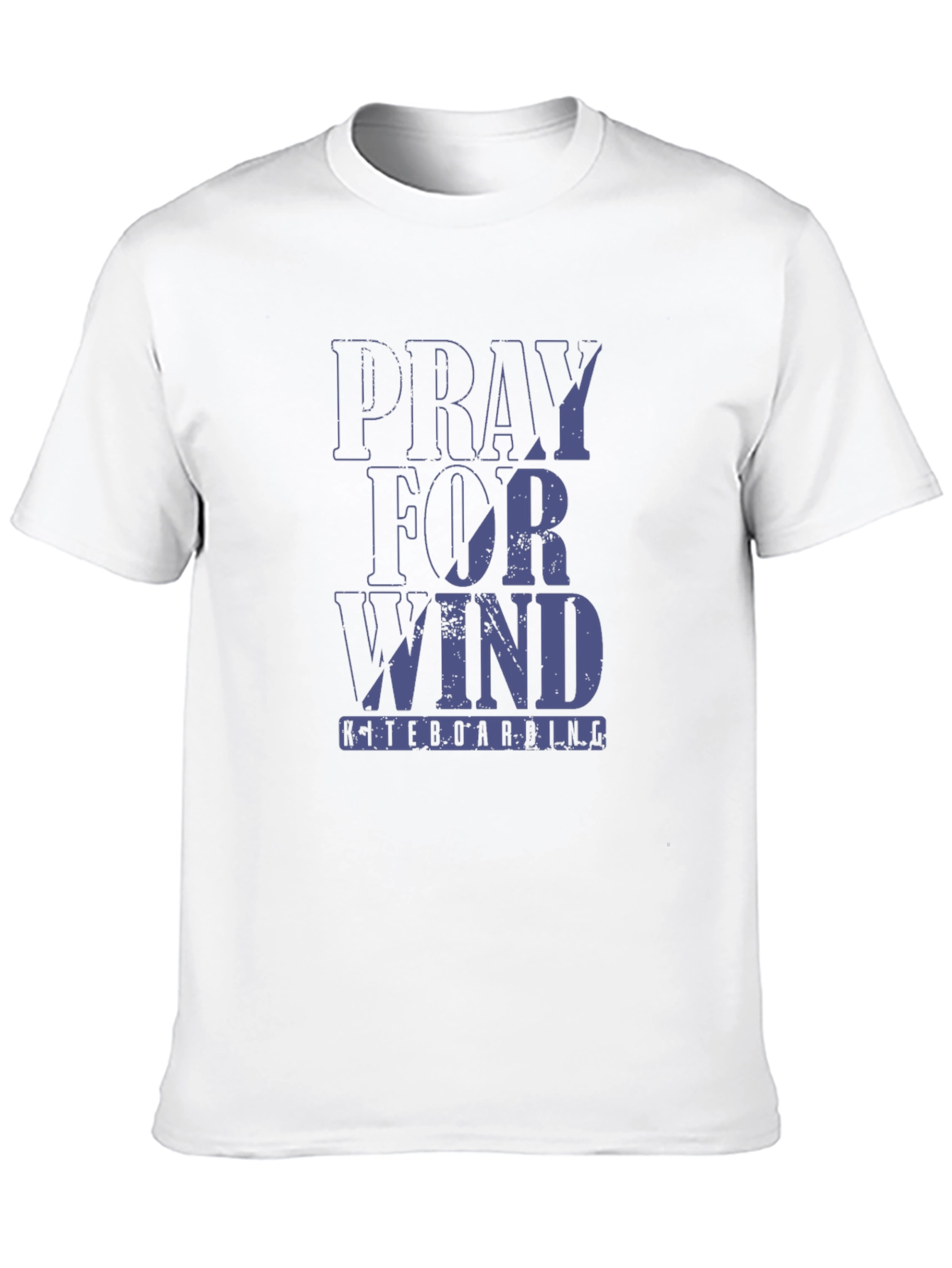 Pray For Wind Kiteboarding Graphic T-Shirt