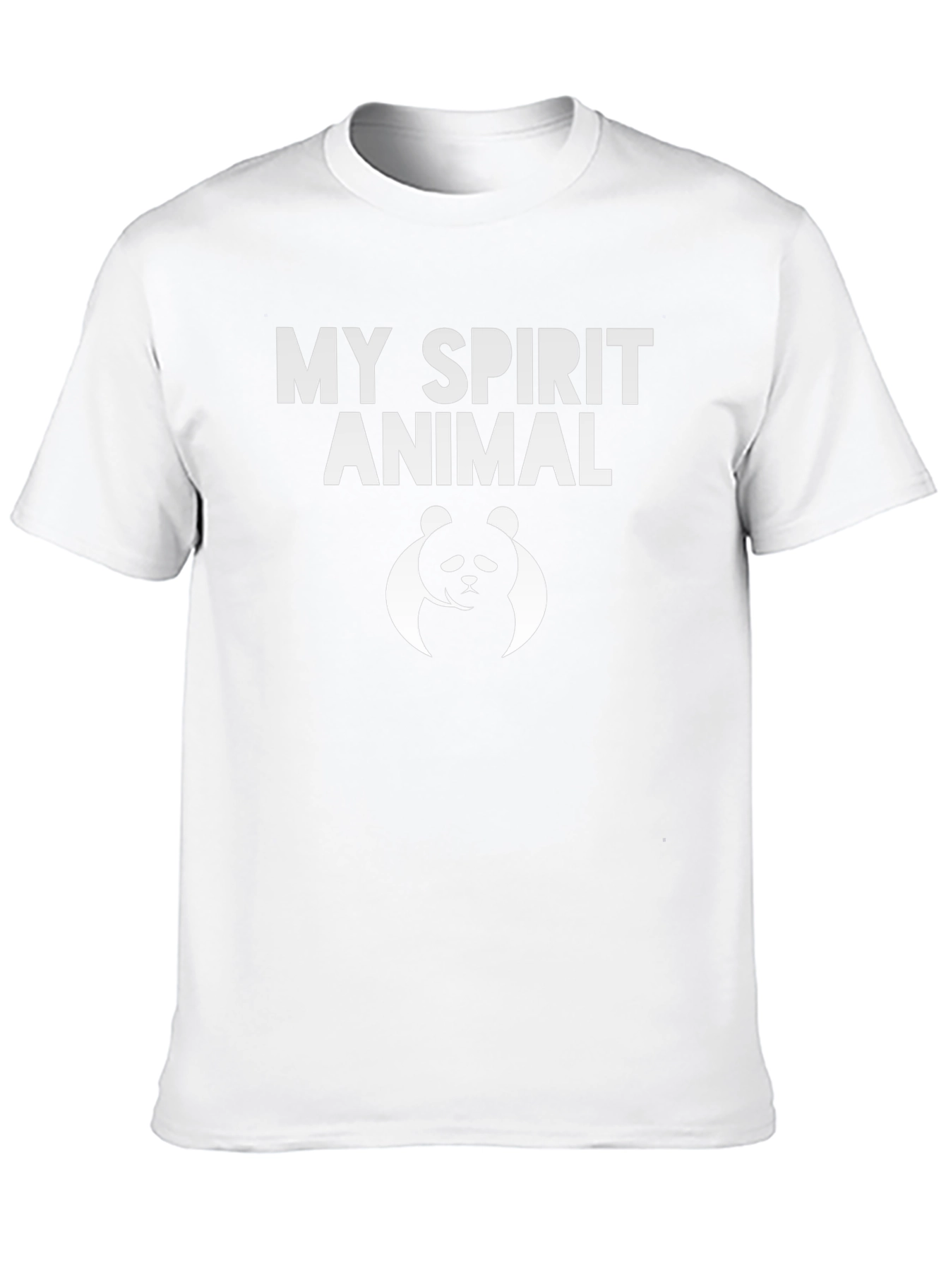 My Spirit Animal Panda Bear Graphic Tee