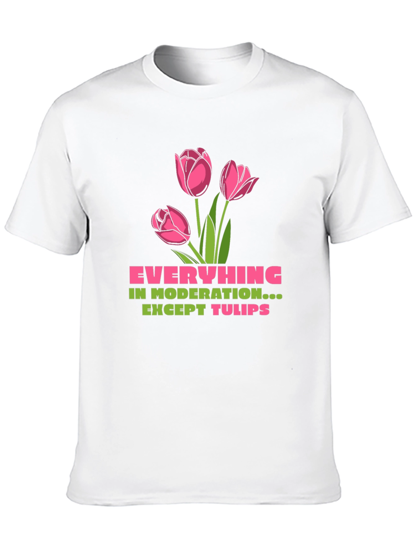 Tulip Lover Graphic Tee - Everything in Moderation