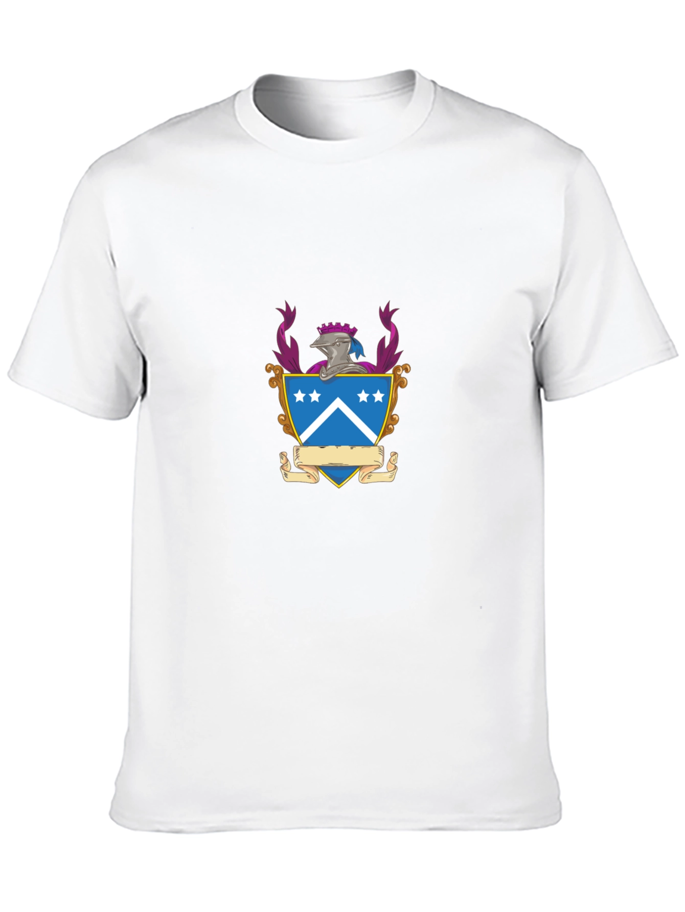 Heraldic Crest Black T-Shirt