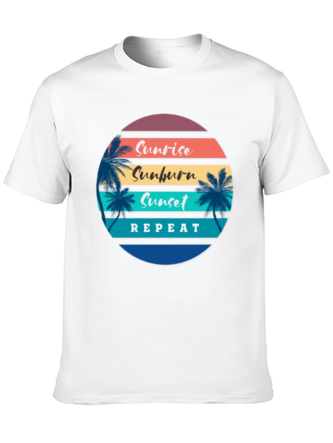 Sunrise Sunset Repeat T-Shirt