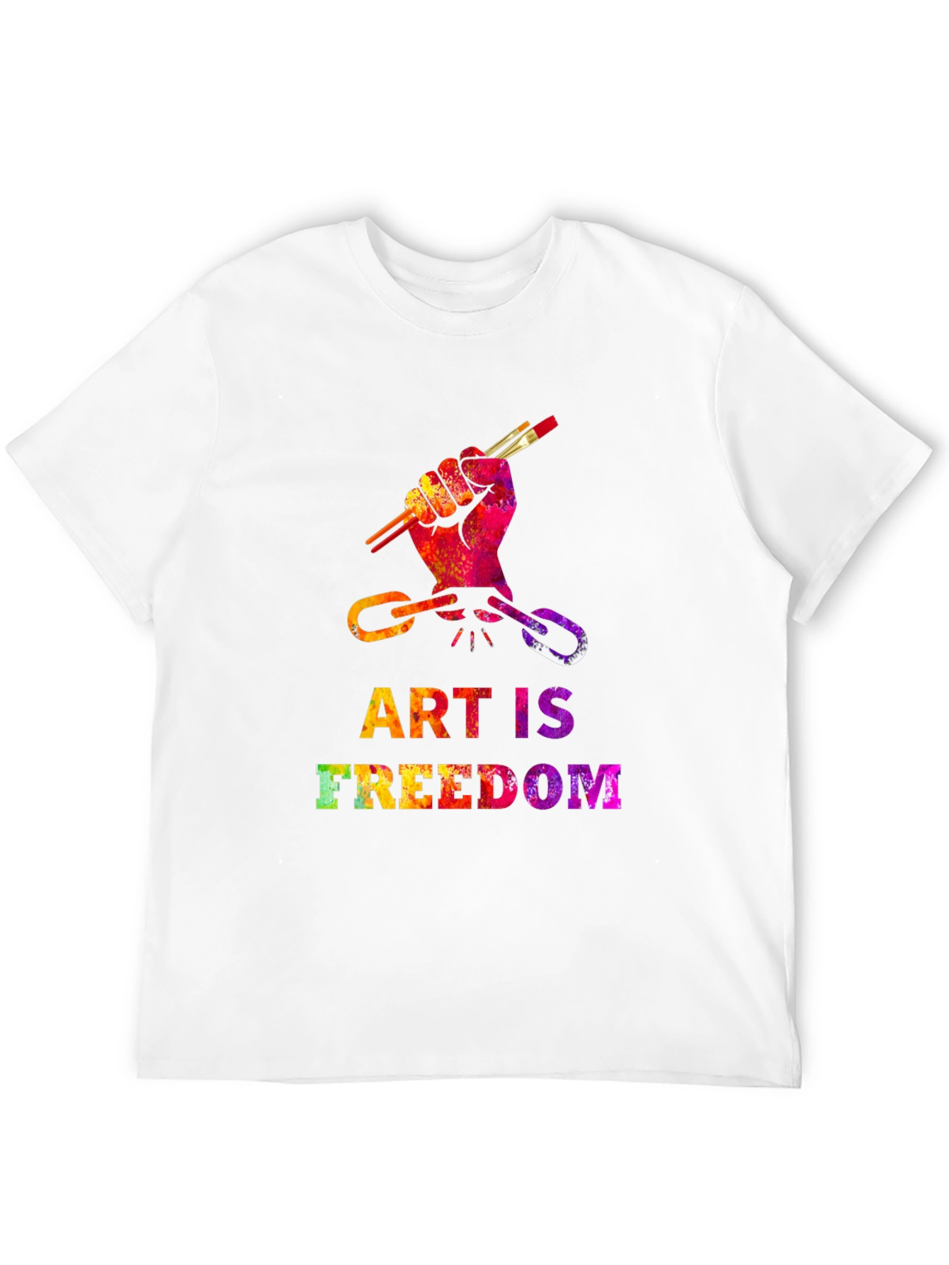 Art Is Freedom Graphic T-Shirt