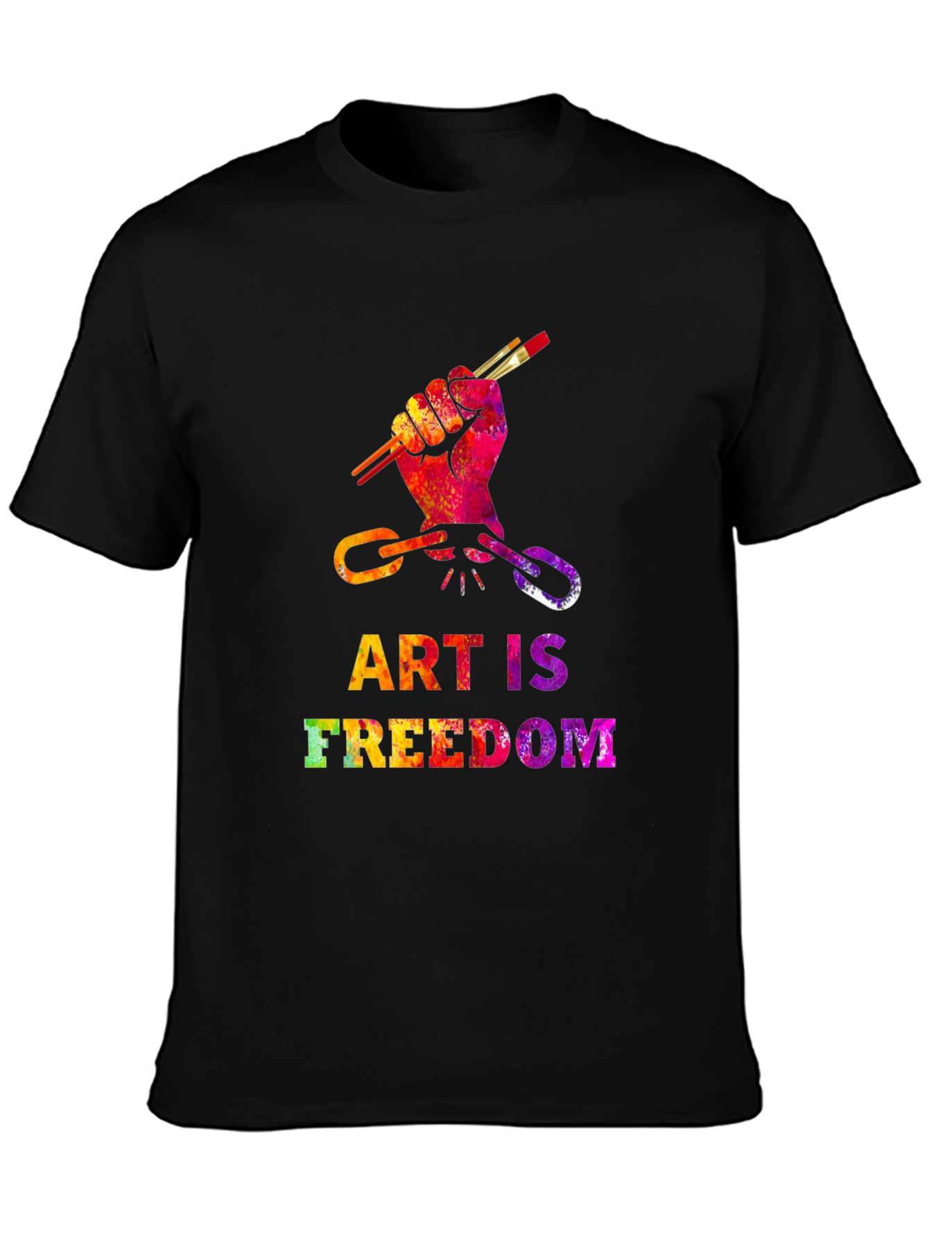 Art Is Freedom Graphic T-Shirt
