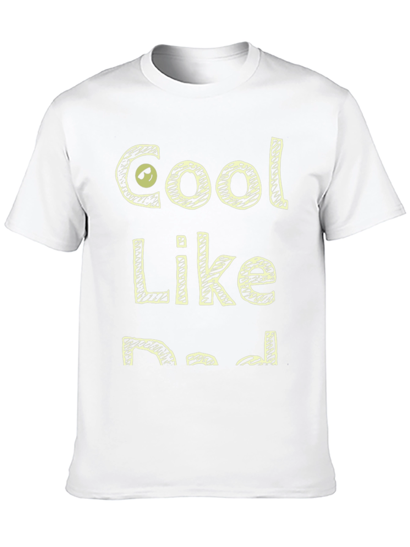 Cool Like Dad Black Graphic T-Shirt