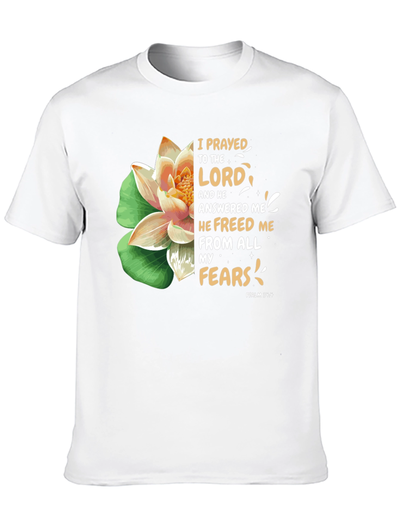 Faith-Inspired T-Shirt: I Prayed to The Lord