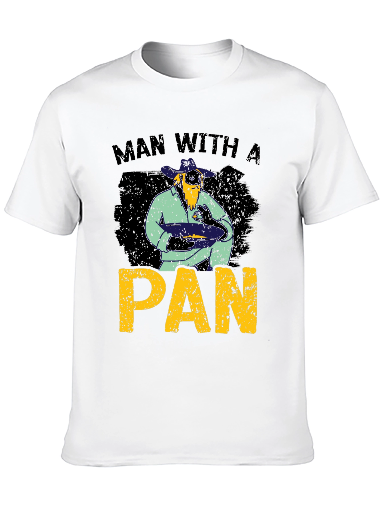 Man With A Pan Graphic T-Shirt
