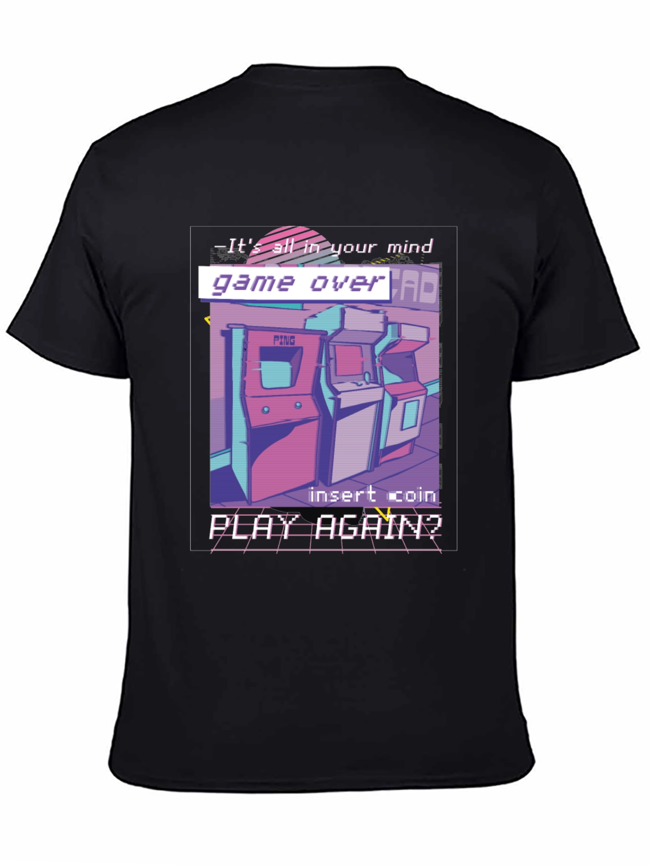 Retro Arcade Game Over T-Shirt