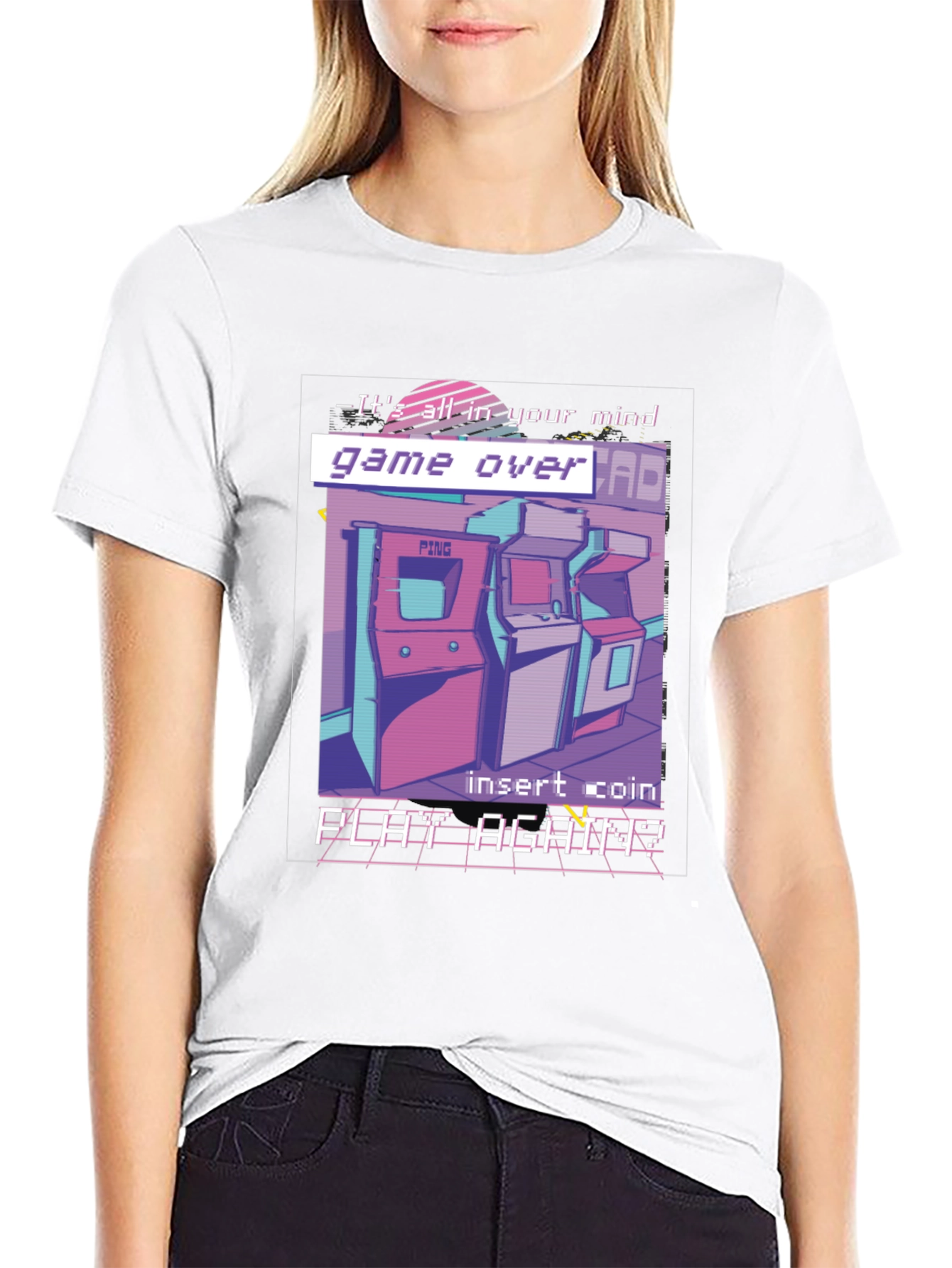 Retro Arcade Game Over T-Shirt