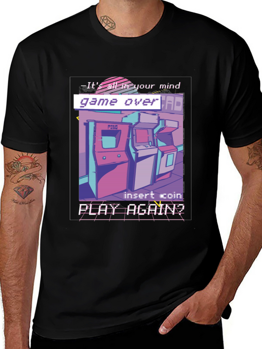 Retro Arcade Game Over T-Shirt