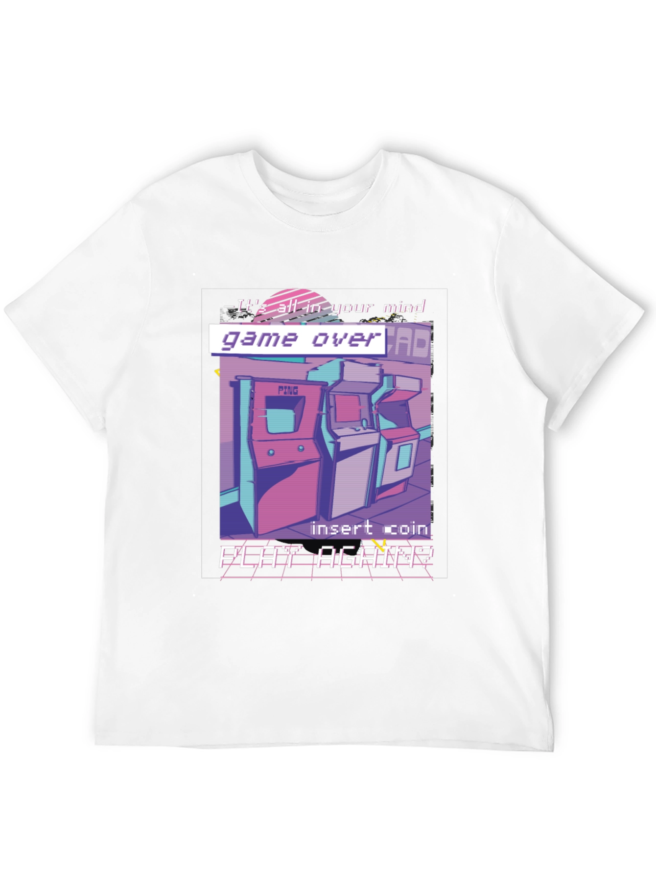 Retro Arcade Game Over T-Shirt