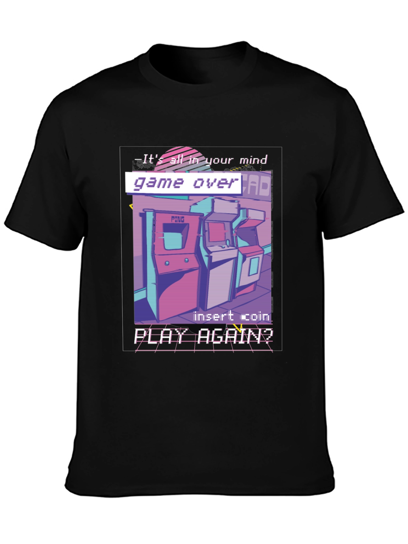 Retro Arcade Game Over T-Shirt